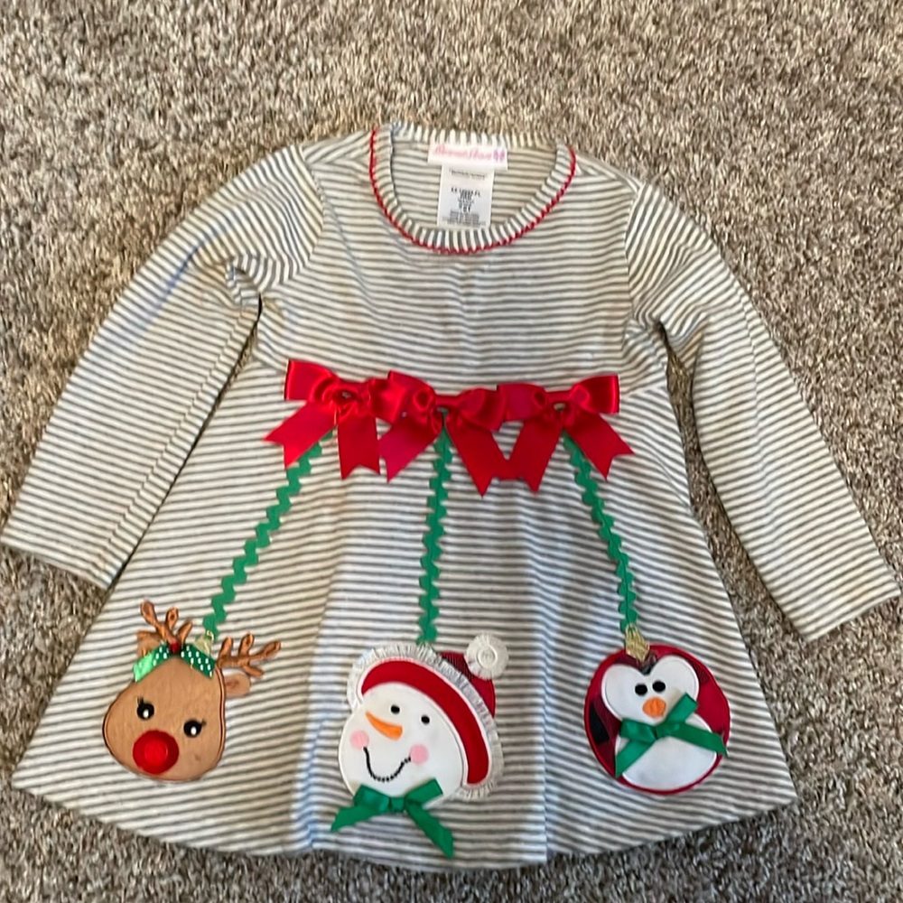 2T Bonnie Jean Christmas Top
